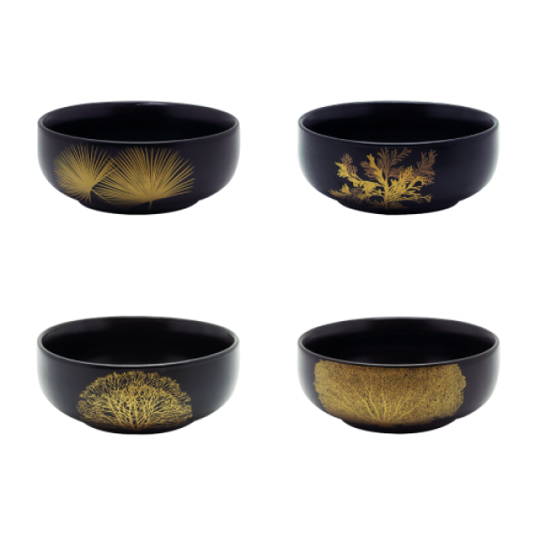 Set 4 bowls in ceramica
