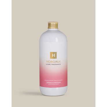 Ricarica per Diffusore a Bastoncini Sandalo e pepe rosa 500ml